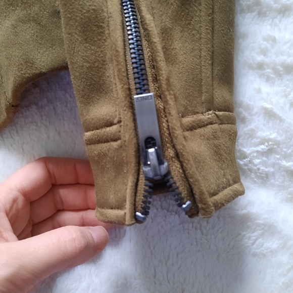 Biker jacket faux suede - Picture 3 of 3